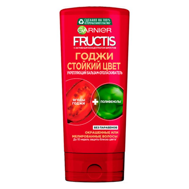 Fructis Укрепляющий бальзам-ополаскиватель Годжи Стойкий цвет д окр-ных или мелир-ных волос 200 мл