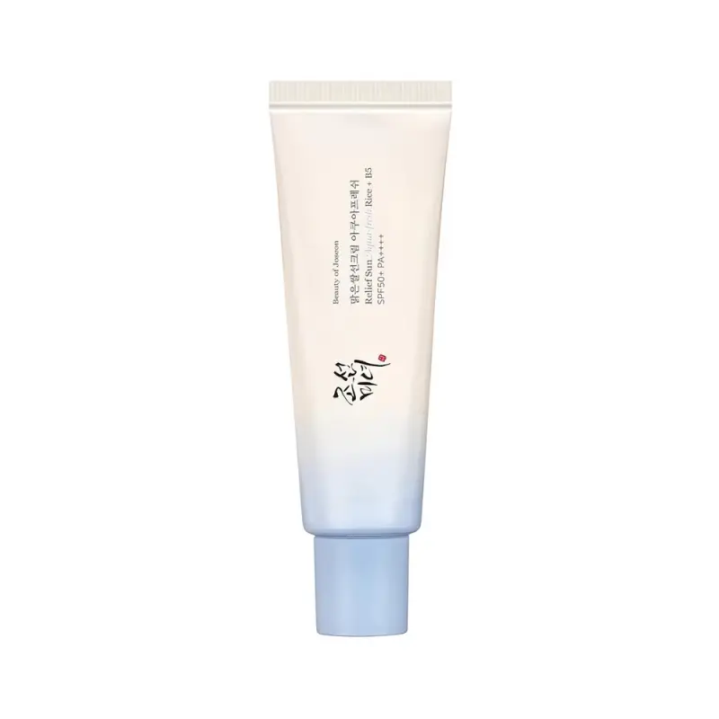 BEAUTY OF JOSEON Relief Sun Aqua-fresh : Rice +B5 Солнцезащитный крем с рисовой водой и витамином B5 SPF 50+ 50 мл