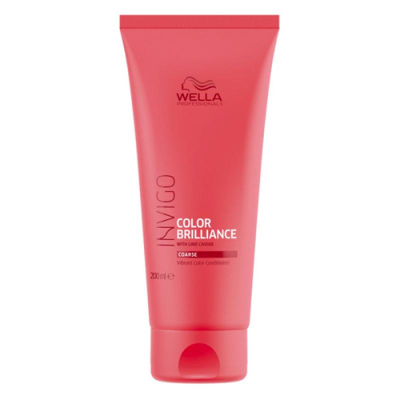 Wella Pro Color Brilliance Бальзам-уход для защиты цвета окрашенных жестких волос 200мл