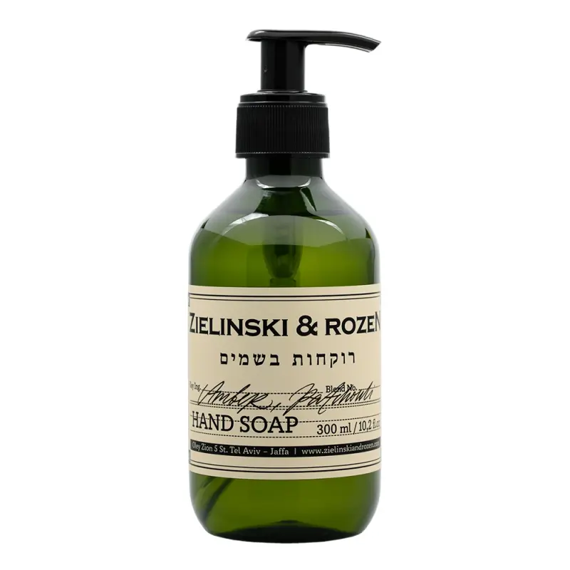 Zielinski & Rozen Liquid soap MOSS Amber, Patchouli Жидкое мыло МОСС Амбра, Пачули 300мл