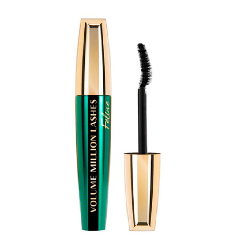 L'Oreal MILLIONS LASH Тушь для ресниц Feline экстра-черная