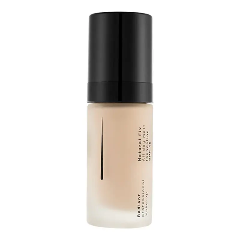 RADIANT  NATURAL FIX MATT MAKE UP No 00 - ALABASTER Cтойкий матирующий тональный крем NATURAL FIX SPF 15, т. 00 бежевый алебастр