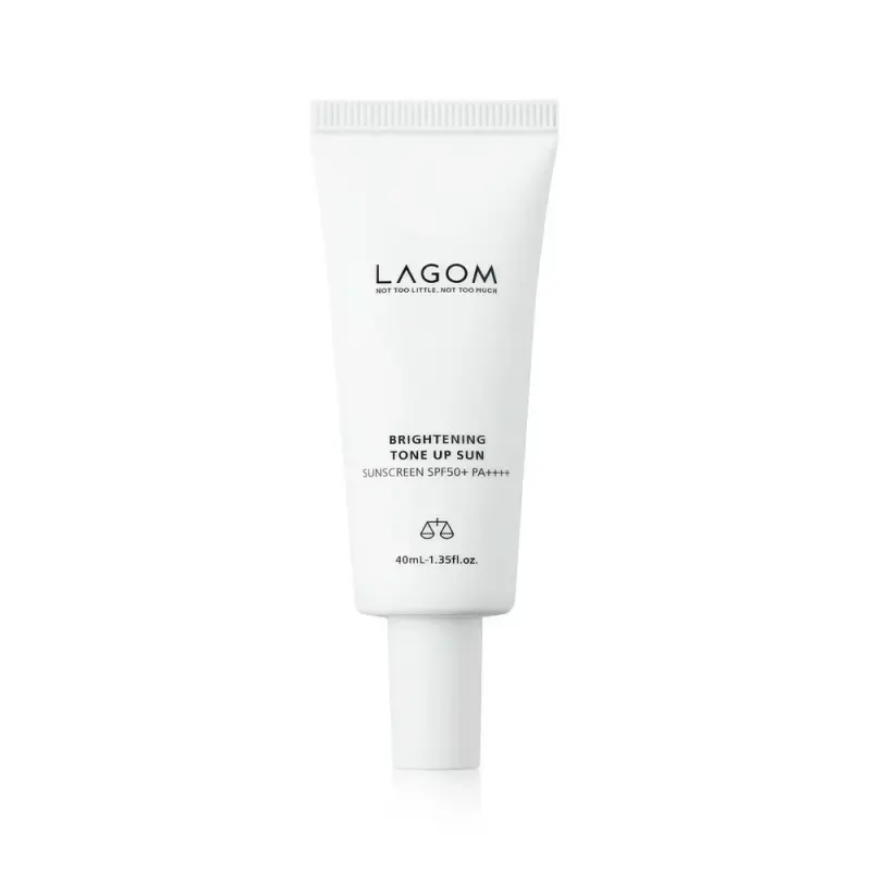 LAGOM BRIGHTENING TONE UP SUN (spf50+, pa++++) Осветляющий солнцезащитный крем мини версия 15mL