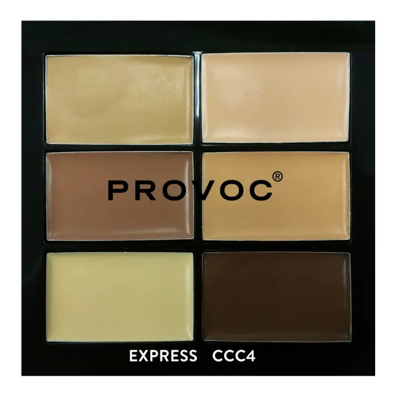 PROVOC Contour Correct Conceal CCC4 Palette Палетка ССС для коррекции лица CCC4