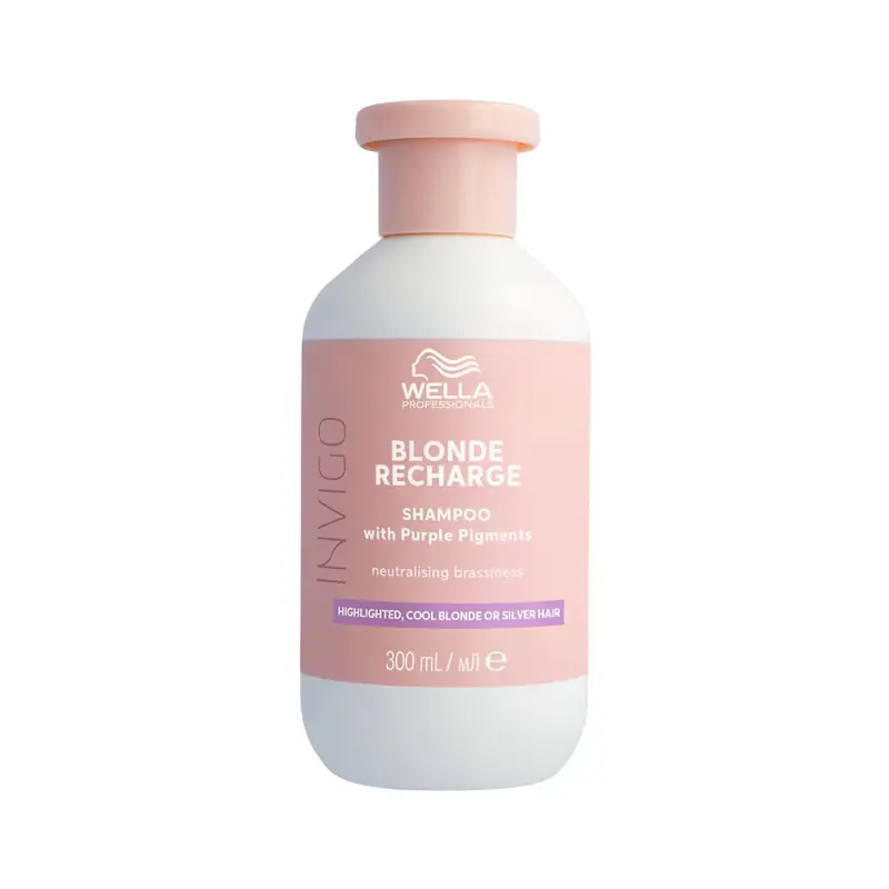 Wella Pro Cool Blonde Шампунь-нейтрализатор желтизны для холодных светлых оттенков 300мл