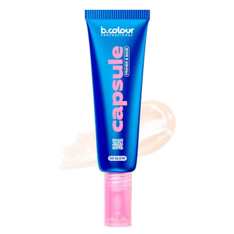 7DAYS B.COLOUR PRO CAPSULE База под макияж придающая сияние / 03 Glow, 35 мл