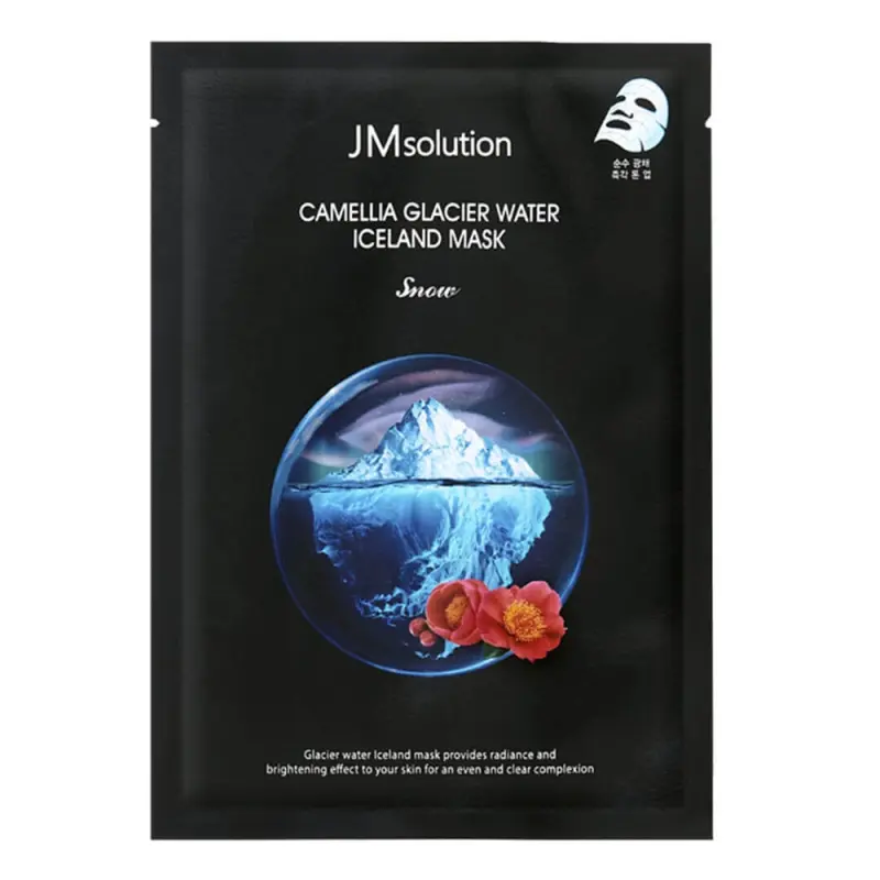 JMSOLUTION CAMELLIA GLACIER WATER ICELAND MASK SNOW