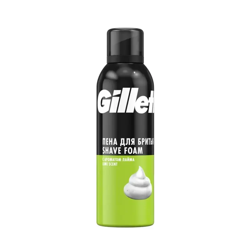 Gillette Пена Lime Scent 200мл