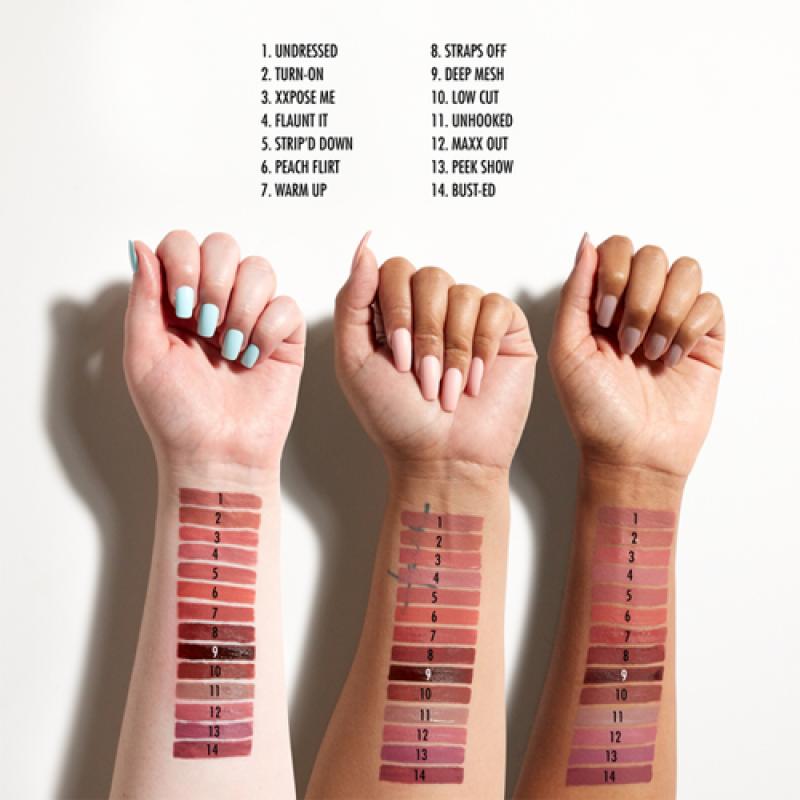 NYX PM Жидкая помада д губ LIP LINGERIE XXL №12 MAXX OUT 4 мл
