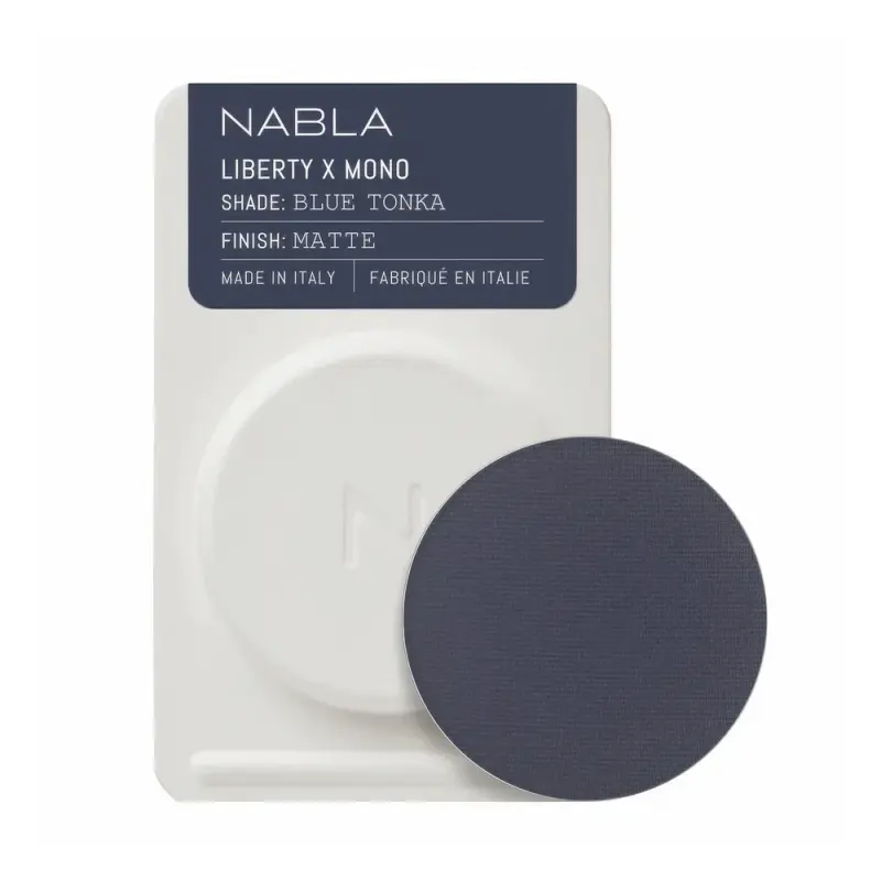 Nabla Liberty X Mono Matte - Blue Tonka Тени для век Single в нескольких вариантах отделки 1г