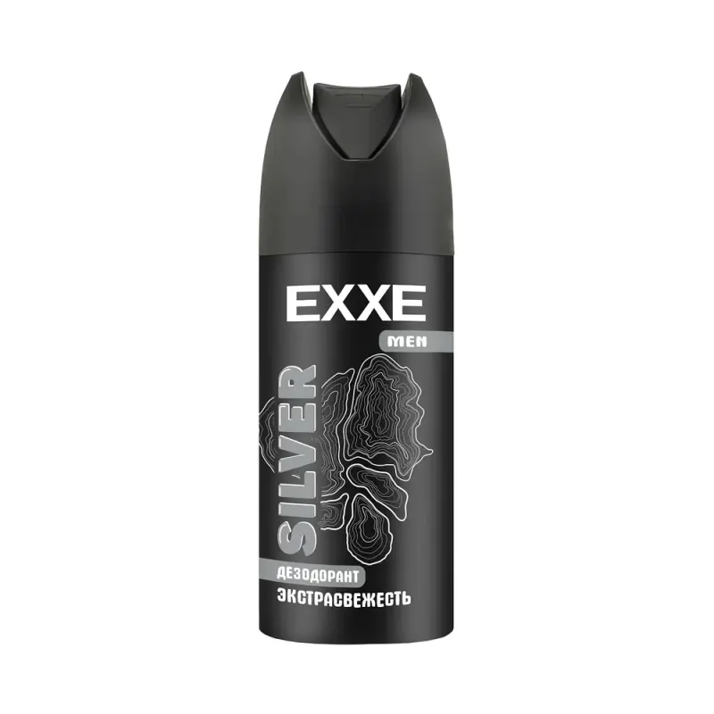 EXXE MEN дезодорант аэрозоль SILVER, 150 мл