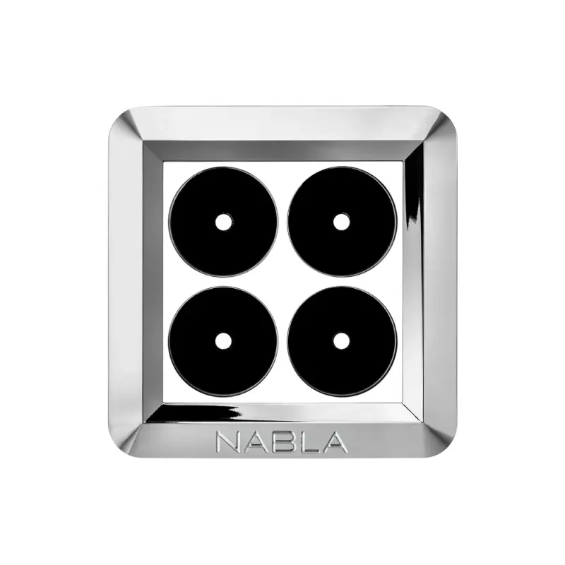 Nabla Liberty X Palette - Silver4-х ячейковая пустая палитра для системы Liberty X