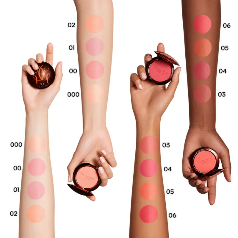 Guerlain - TERRA 24 BLUSH 00 PDR Румяна для естественного сияния кожи TERRACOTTA BLUSH 5 GR