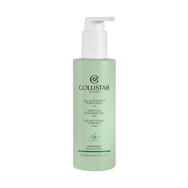 COLLISTAR PURIFYING CLEANSING GEL Очищающий гель для лица 200 ml