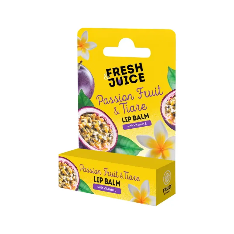 Fresh Juice Бальзам для губ Passion Fruit & Tiare, 3,6 г