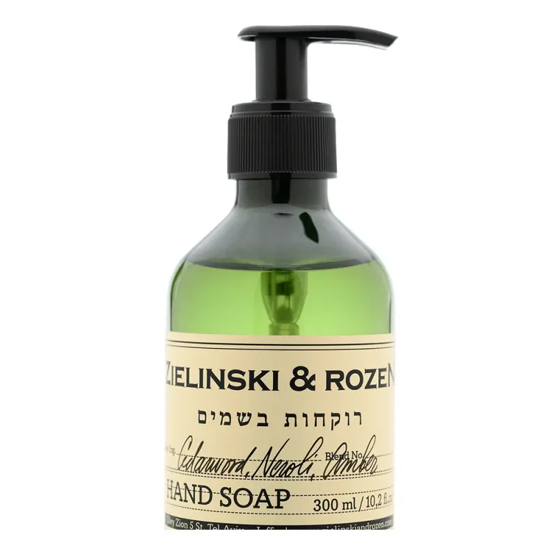 Zielinski & Rozen  Liquid soap Cedar, Sandalwood, Amber, Patchouli  Жидкое мыло Кедр, Сандал, Амбра, Пачули 300мл