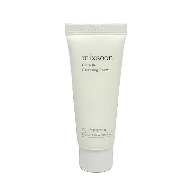 MIXSOON Centella Cleansing Foam Miniature (No Box) — миниатюра очищающей пенки с центеллой, 20 мл