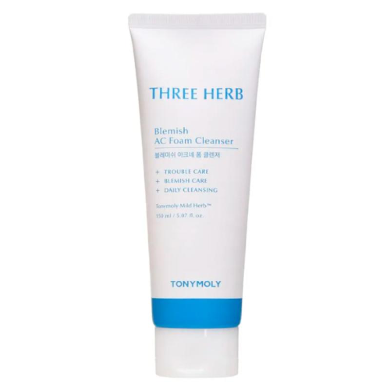 TONY MOLY Пенка для умывания Three-herb Blemish AC Foam Cleanser