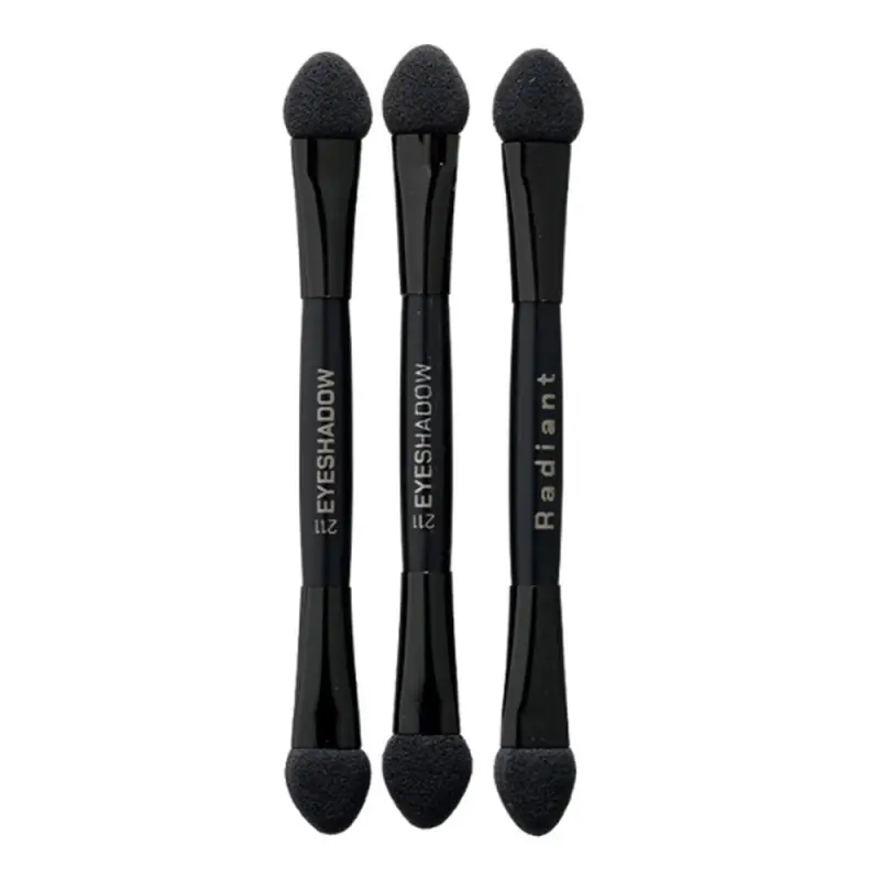 RADIANT SET 3 PCS SPONGE EYESHADOW APPLICATORS 211 IN BOX Набор аппликаторов для теней (3 шт.)