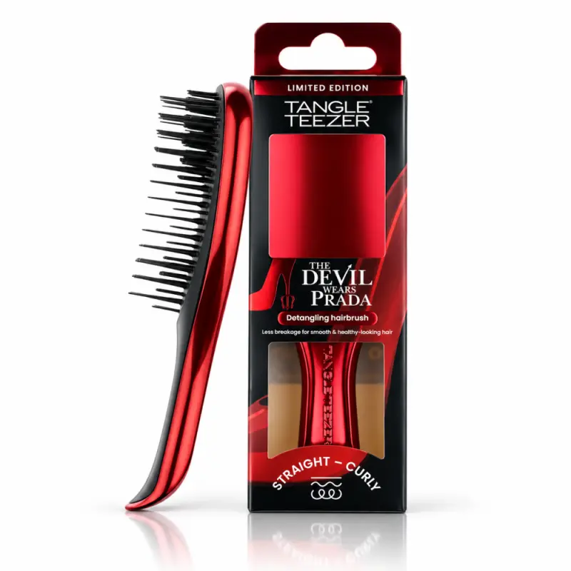 Tangle Teezer Расческа The Ultimate Detangler Mini Chrome The Devil Wears Prada