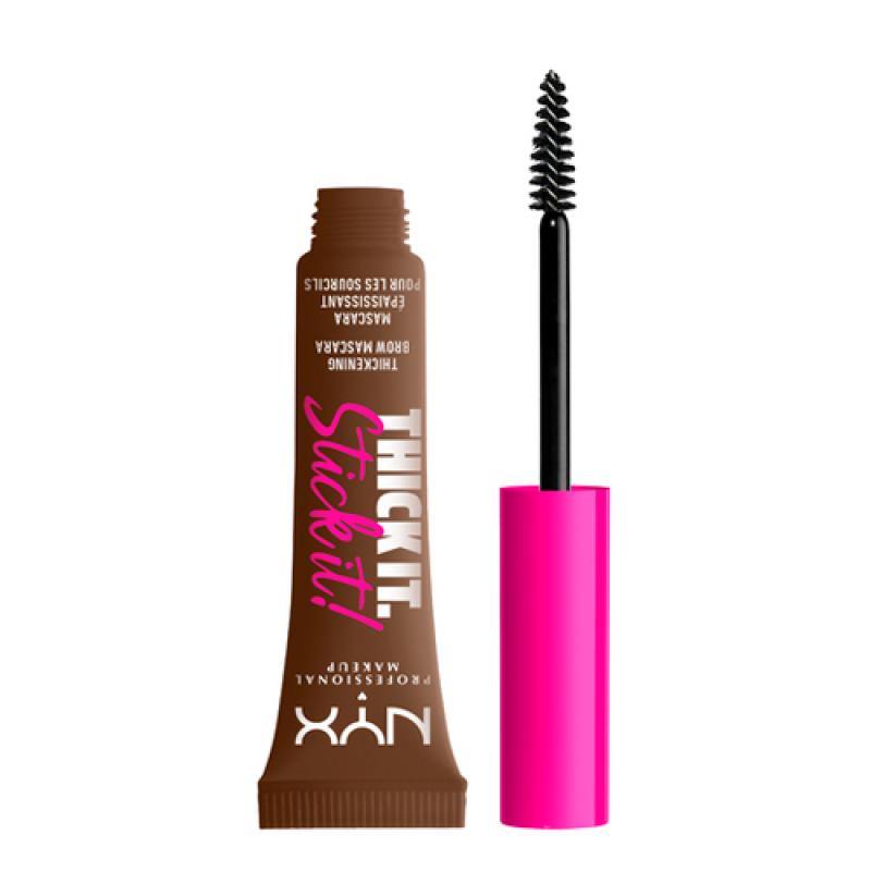 NYX Тушь для укладки бровей THICK IT STICK IT MASCARA, оттенок 06, BRUNETTE, 7 мл
