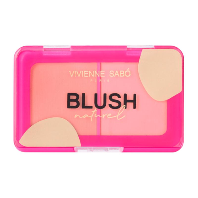 Vivienne Sabo Палетка румян Palette de blush Naturel 02