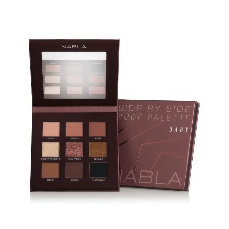 Nabla Side By Side Nude Palette Baby Палитра теней Side By Side Nude Baby 7,4 г