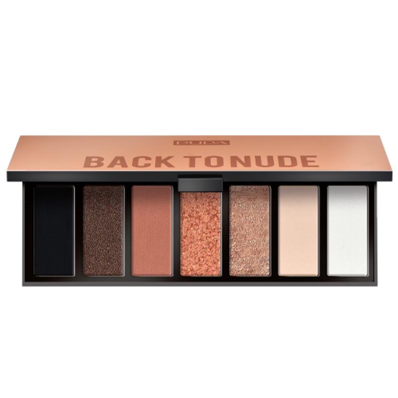 PUPA Тени MAKEUP STORIES COMPACT тон 001 Снова нюд