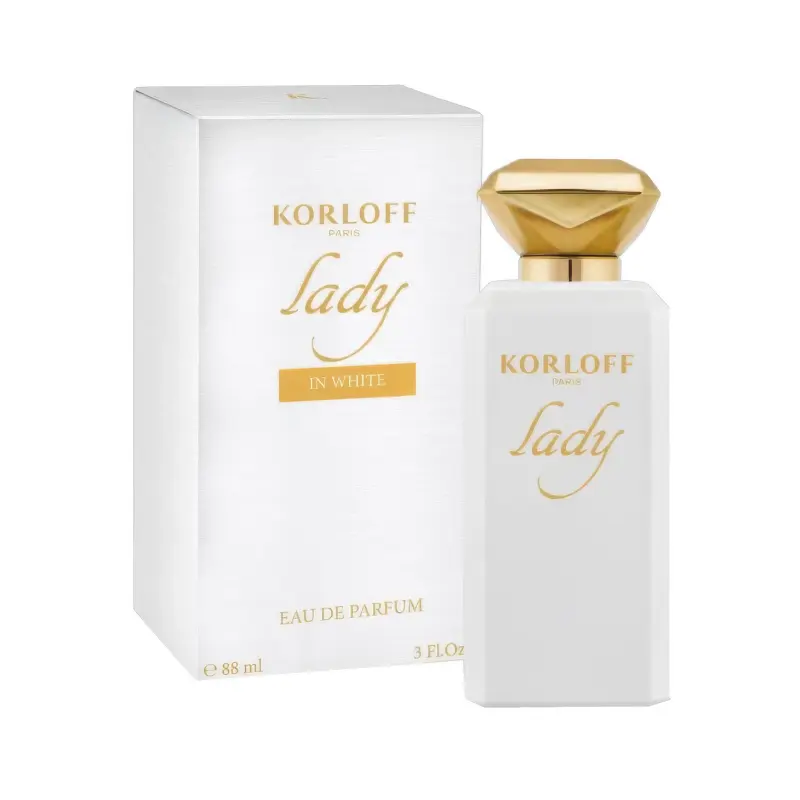 KORLOFF PARIS Lady Korloff In White EDP Spray 88ml (W) Classic Collection