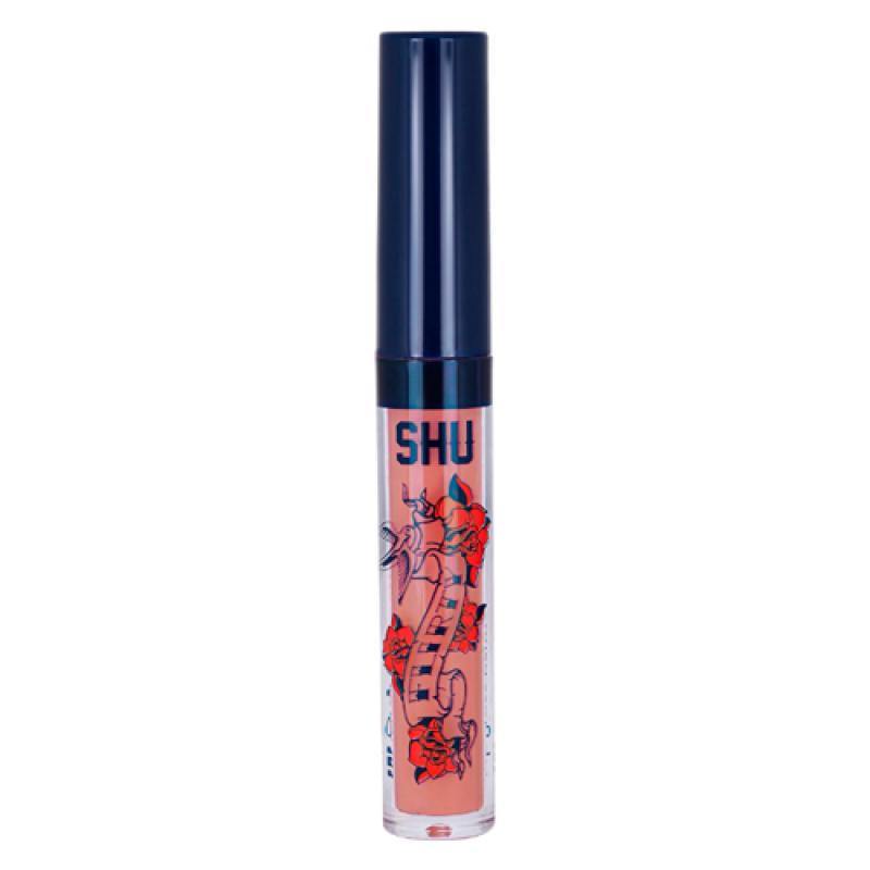 SHU БЛЕСК-БАЛЬЗАМ ДЛЯ ГУБ FLIRTY МАРКИ SHU №455 нежный розовый