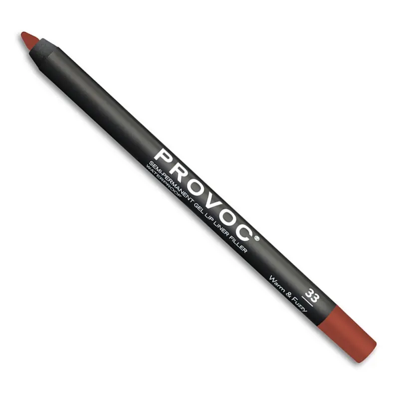 PROVOC Semi-Permanent Gel Lip Liner Filler WP 33 Warm & Fuzzy Гелевая подводка в карандаше для губ LPL33