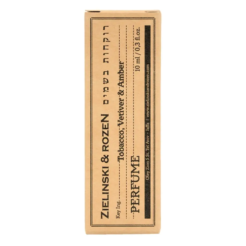 Zielinski & Rozen  Concentrated perfume 108 Tobacco, Vetiver, Amber  Духи концентрированные 108 Табак, Ветивер, Амбра 10мл