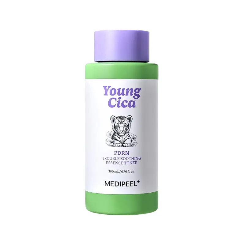 MEDIPEEL YOUNG CICA PDRN TROUBLE SOOTHING CREAM Успокаивающая тоник-эссенция для лица 200 мл