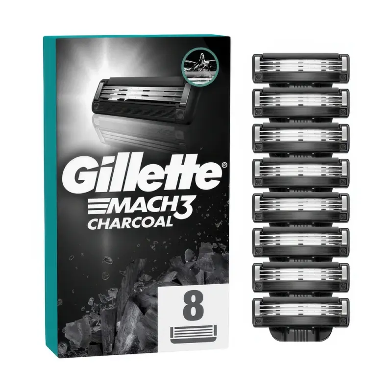 MACH3 Charcoal Razor 8ct
