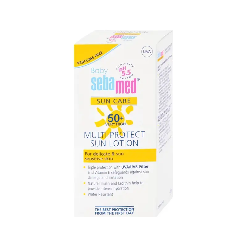 Sebamed Baby SUN CARE multi protect sun lotion SPF 50+ (200 ml)