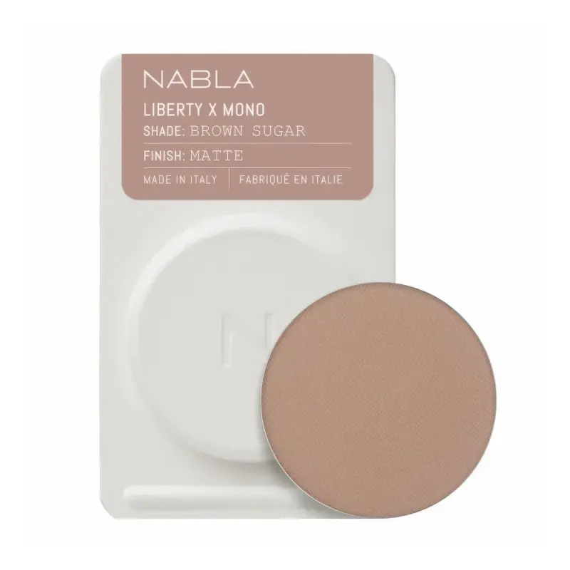 Nabla Liberty X Mono Matte - Brown Sugar Тени для век Single в нескольких вариантах отделки 1г