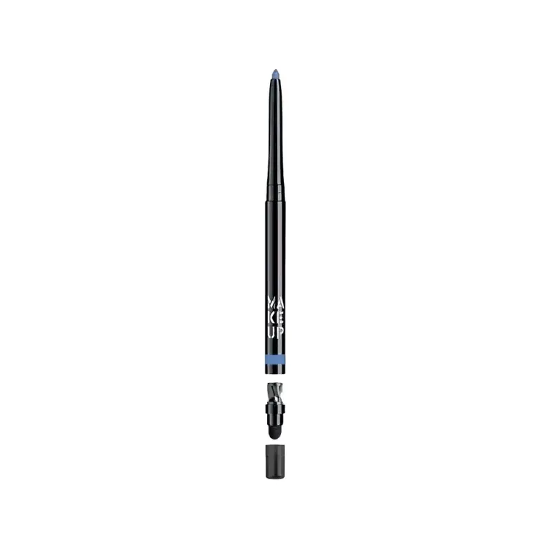 Make Up Factory Automatic Eyeliner shade 22 Azure Blue Автоматический контурный карандаш для глаз  Automatic Eyeliner  т.22 Лазурно-голубой