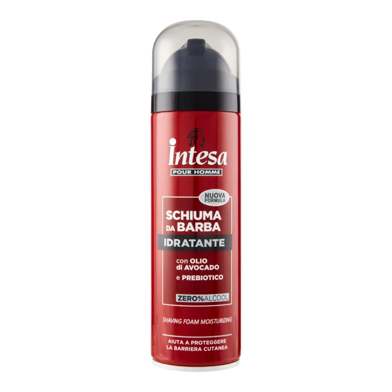 INTESA Пена для бритья  POUR HOMME SHAVING FOAM MOISTURIZING 300 ML