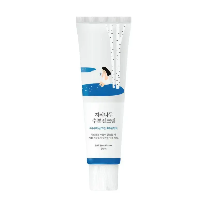 ROUND LAB BIRCH JUICE MOISTURIZING SUNSCREEN Солнцезащитный крем 50ml