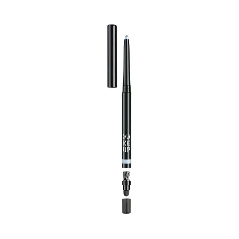 Make Up Factory Metallic Eyeliner shade 21 Light Blue Автоматический карандаш для глаз Metallic Eyeliner тон 021 Светлый голубой