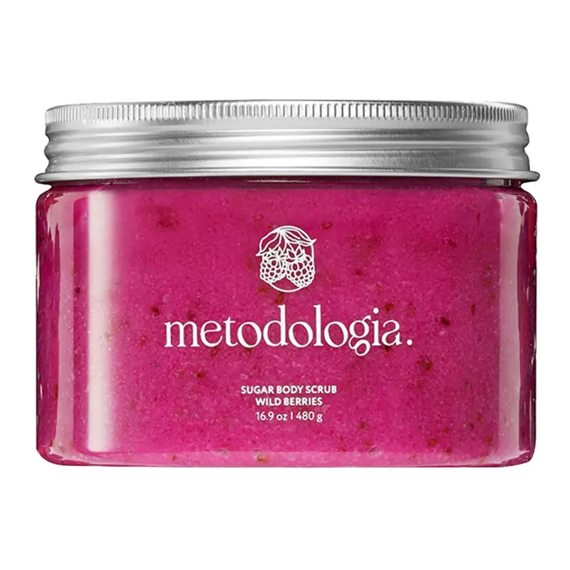 Fabrik Cosmetology Скраб д/тела сахарный Лесные ягоды Body scrub wild berries 480гр Metodologia