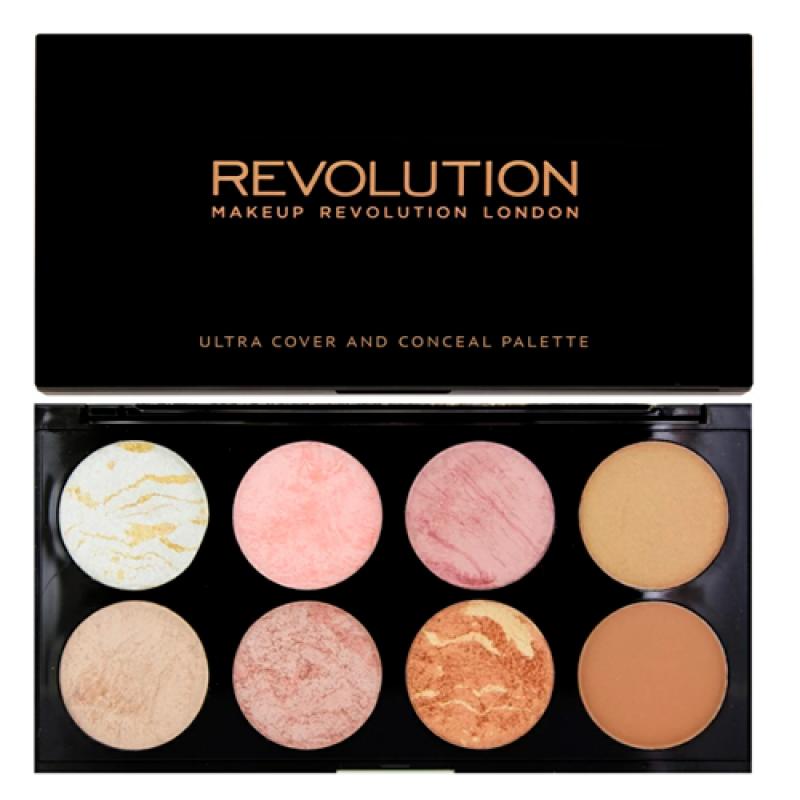 REVOLUTION ПАЛЕТКА РУМЯН ULTRA BLUSH PALETTENEW ПАЛЕТКА РУМЯН ULTRA BLUSH PALETTE Golden Sugar
