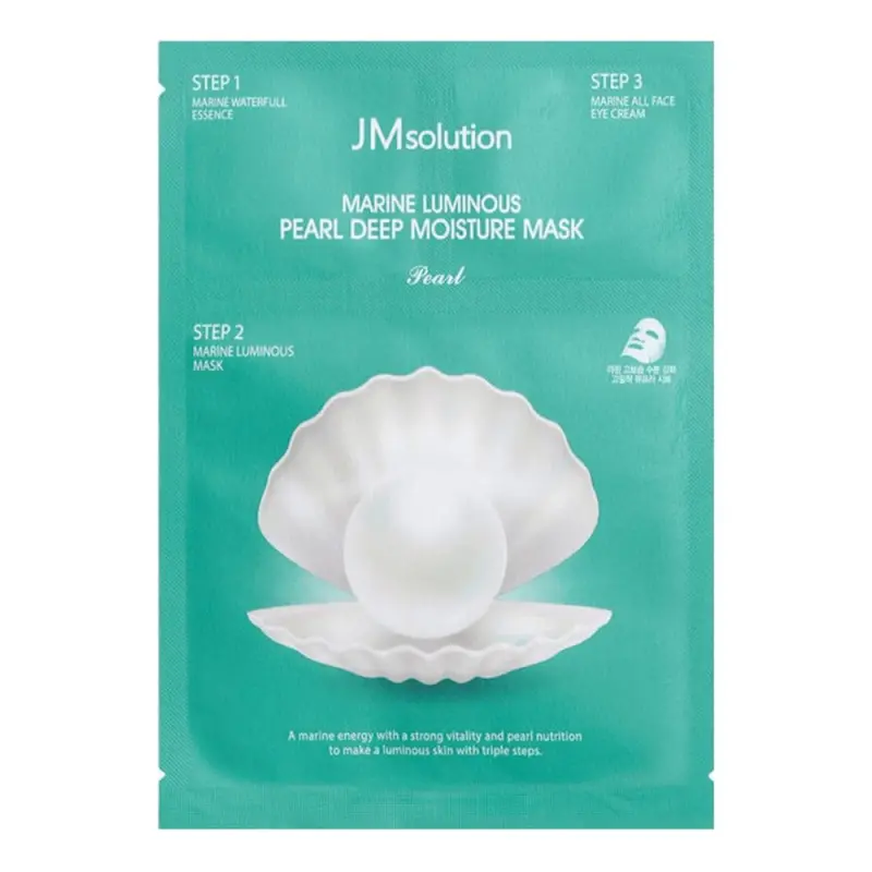 JMSOLUTION MARINE LUMINOUS PEARL DEEP MOISTURE MASK Pearl