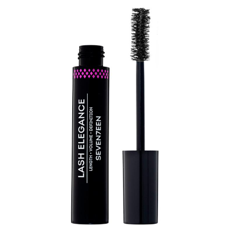 Seventeen Тушь с эффектом накладных ресниц. Длина, объем, разделение т.01 Lash elegance, черный