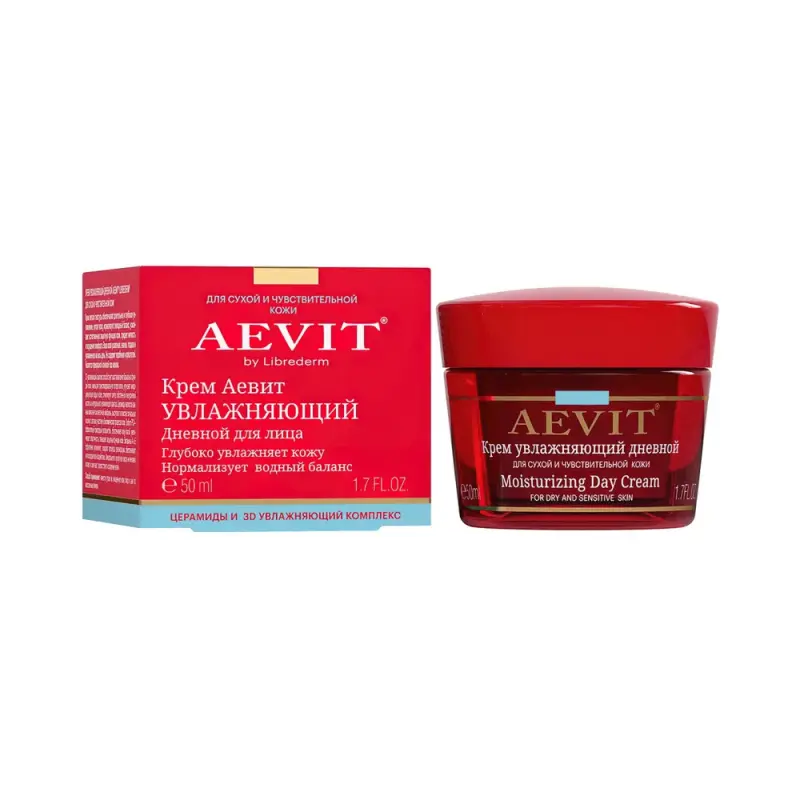 AEVIT BY LIBREDERM крем для лица увлажняющий дневной 50 мл
