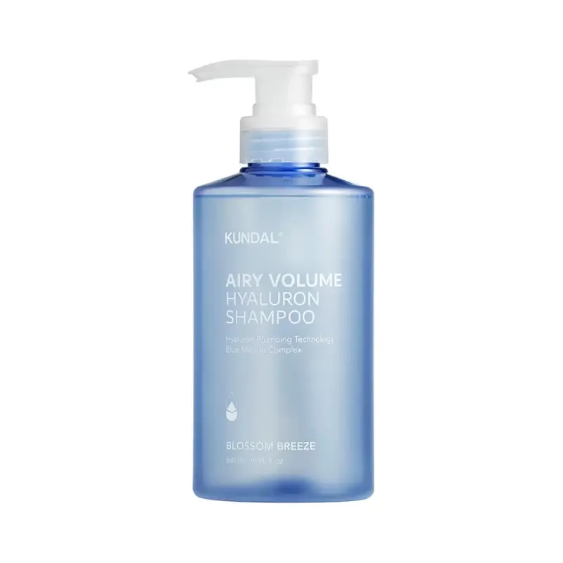 KUNDAL ШАМПУНЬ БЕССУЛЬФАТНЫЙ HYALURON AIRY VOLUME SHAMPOO 500ML (KUNDAL) BLOSSOM BREEZE