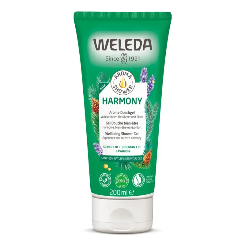WELEDA ГЕЛЬ ДЛЯ ДУША  HARMONY 200МЛ