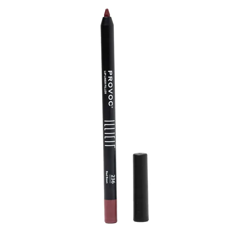 PROVOC ILLICIT Lip Liner Filler WP 236 Red Bean Полуперманентный гелевый карандаш для губ LPL236