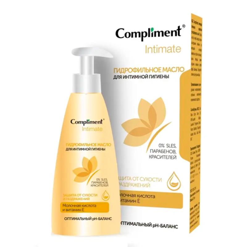 Compliment Intimate Гидрофильное масло для интимной гигиены, 200мл