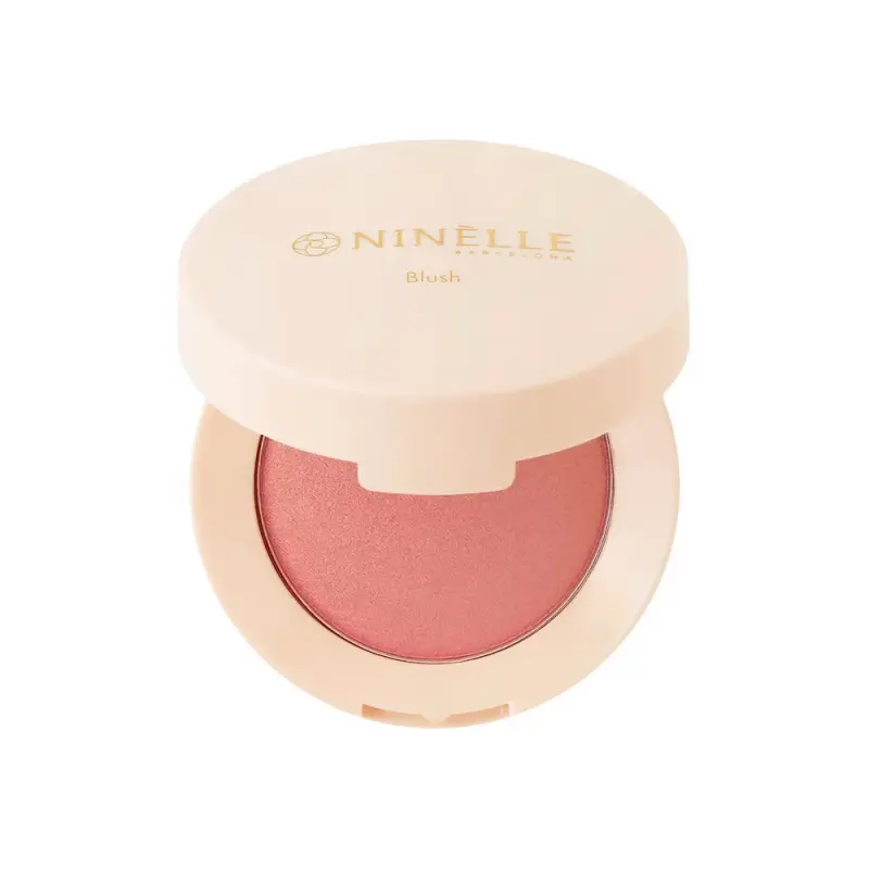 NINELLE Румяна пудровые шелковистые CALIMA DE COLOR №458 розовый с солнечным бликом